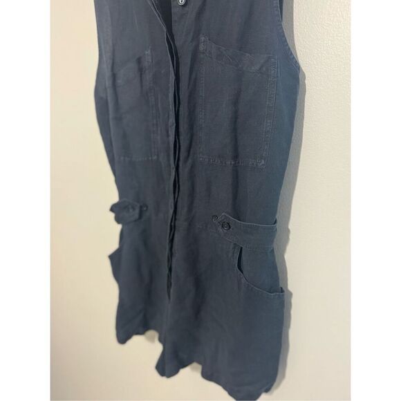 Young Fabulous & Broke Hudson Romper YFB Women Sz Large Linen Rayon Jumper - Picture 5 of 12